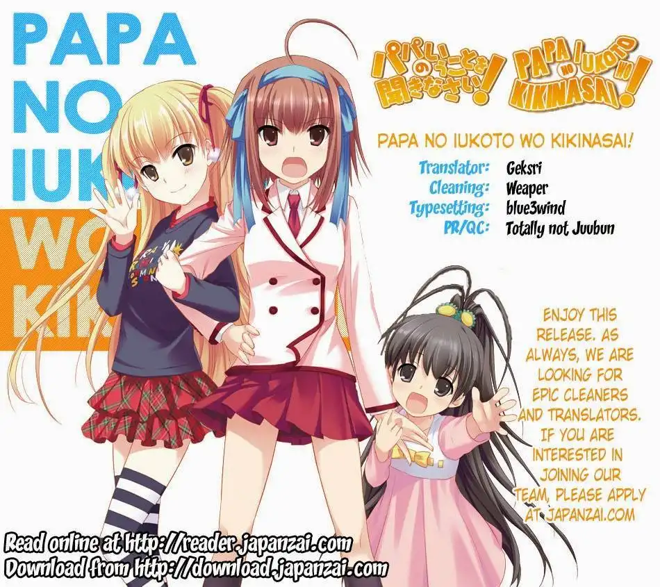 Papa no Iu Koto o Kikinasai! - Miu-sama no Iu Toori Chapter 4 1